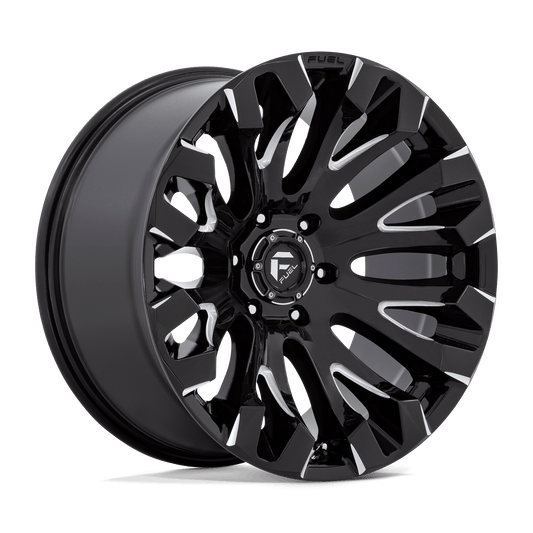 Fuel 1PC D828 QUAKE GLOSS BLACK MILLED