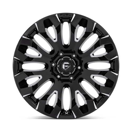 Fuel 1PC D828 QUAKE GLOSS BLACK MILLED