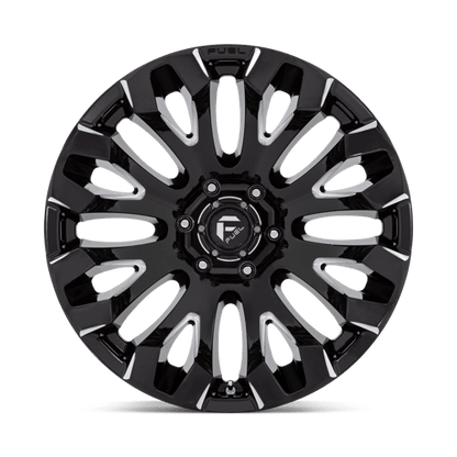 Fuel 1PC D828 QUAKE GLOSS BLACK MILLED