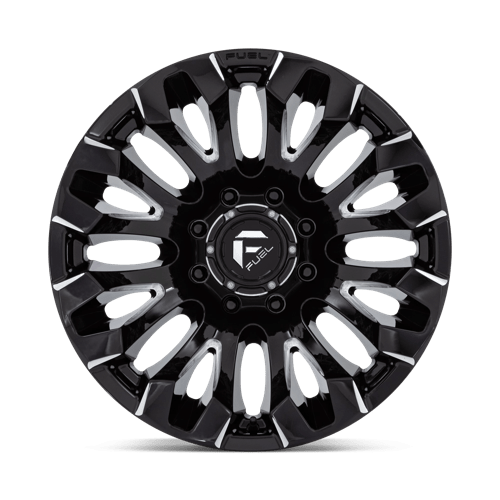 Fuel 1PC D828 QUAKE GLOSS BLACK MILLED