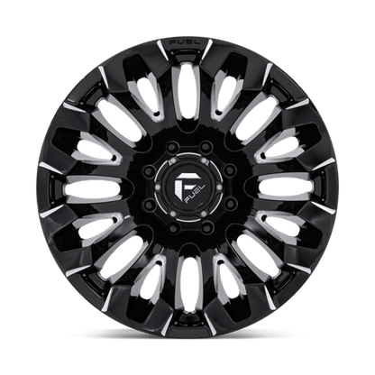 Fuel 1PC D828 QUAKE GLOSS BLACK MILLED