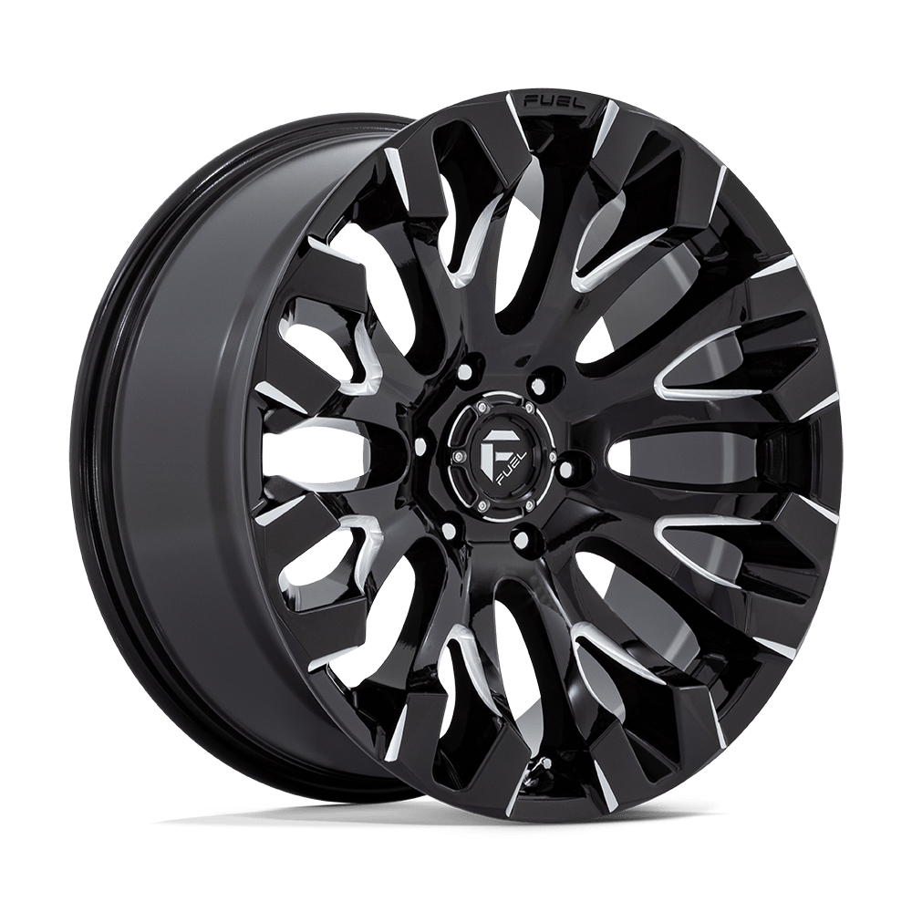 Fuel 1PC D828 QUAKE GLOSS BLACK MILLED