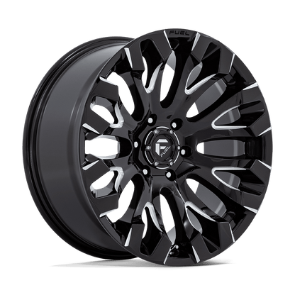 Fuel 1PC D828 QUAKE GLOSS BLACK MILLED