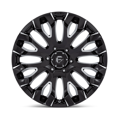 Fuel 1PC D828 QUAKE GLOSS BLACK MILLED