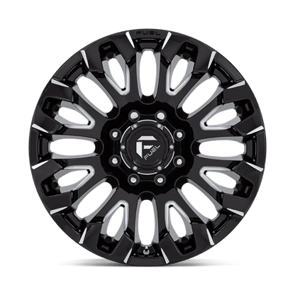 Fuel 1PC D828 QUAKE GLOSS BLACK MILLED