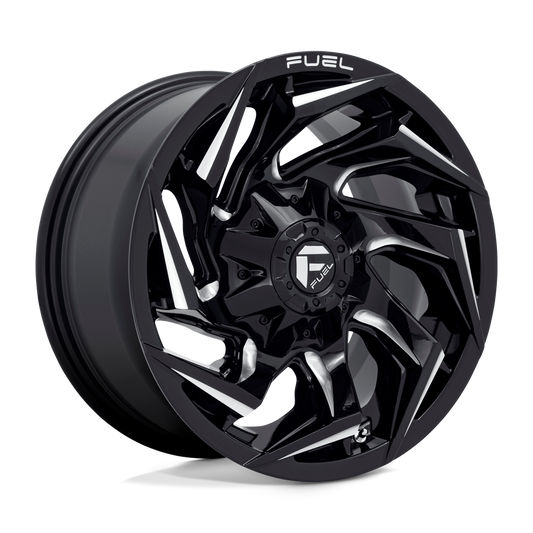 Fuel 1PC D753 REACTION GLOSS BLACK MILLED