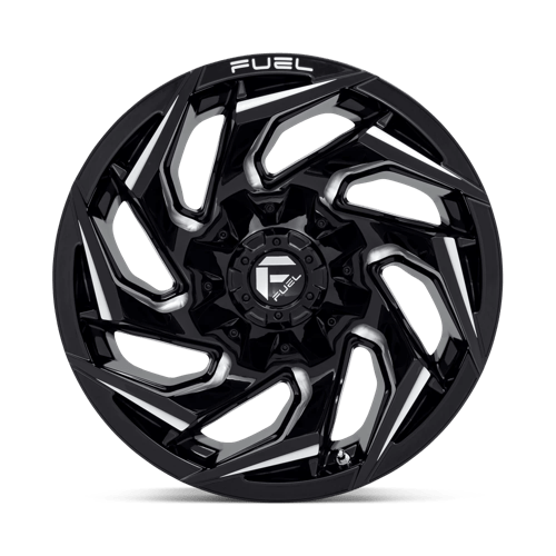 Fuel 1PC D753 REACTION GLOSS BLACK MILLED