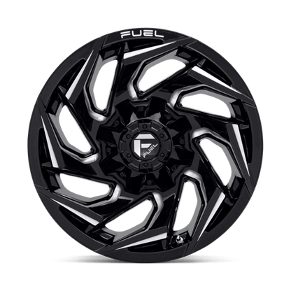 Fuel 1PC D753 REACTION GLOSS BLACK MILLED