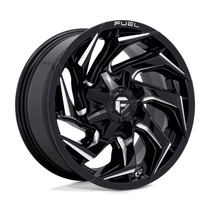 Fuel 1PC D753 REACTION GLOSS BLACK MILLED
