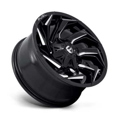 Fuel 1PC D753 REACTION GLOSS BLACK MILLED