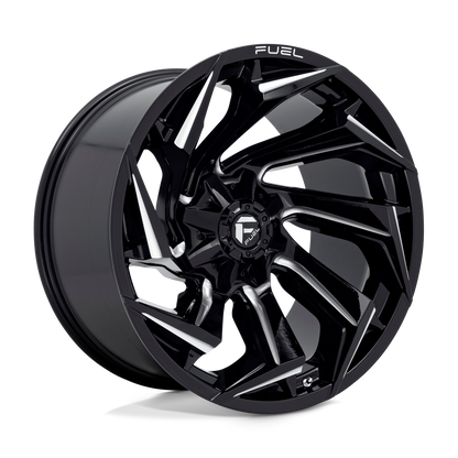 Fuel 1PC D753 REACTION GLOSS BLACK MILLED