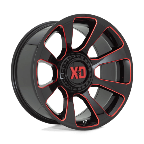 XD XD854 REACTOR GLOSS BLACK MILLED WITH RED TINT