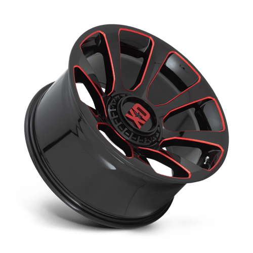XD XD854 REACTOR GLOSS BLACK MILLED WITH RED TINT