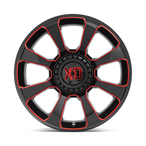 XD XD854 REACTOR GLOSS BLACK MILLED WITH RED TINT