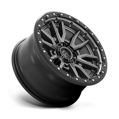 Fuel 1PC D680 REBEL MATTE GUN METAL BLACK BEAD RING