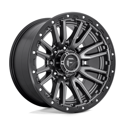 Fuel 1PC D680 REBEL MATTE GUN METAL BLACK BEAD RING