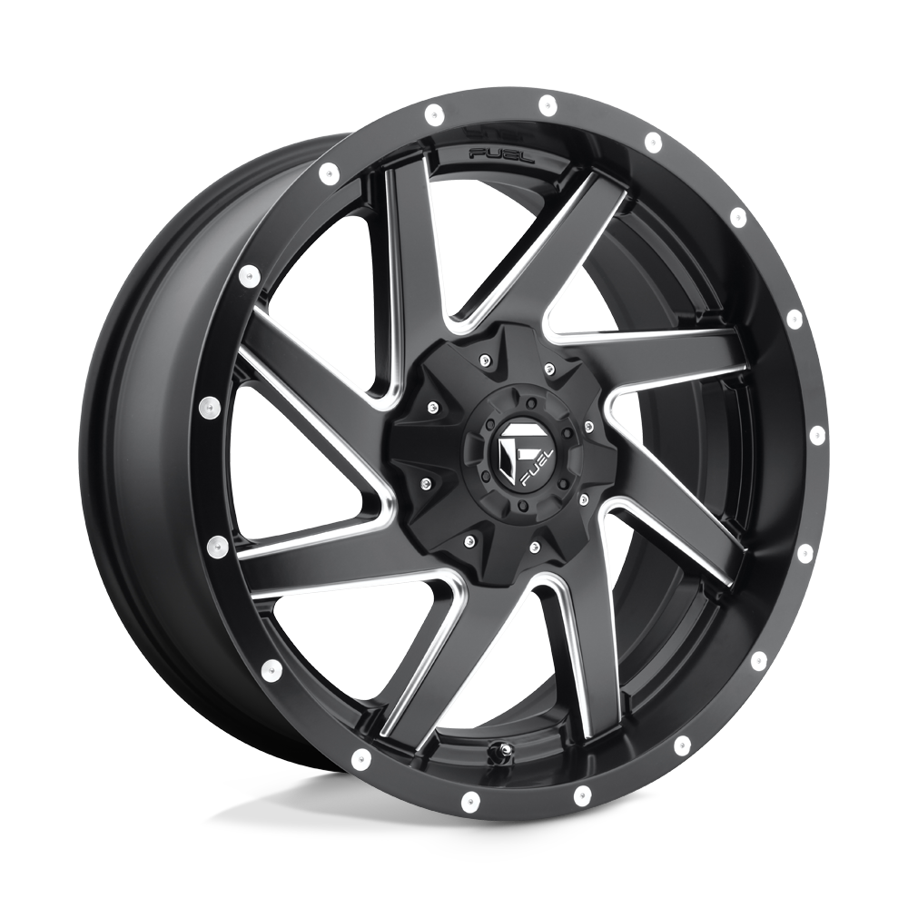 Fuel 1PC D594 RENEGADE MATTE BLACK MILLED