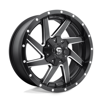 Fuel 1PC D594 RENEGADE MATTE BLACK MILLED