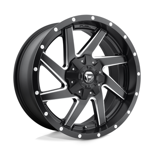 Fuel 1PC D594 RENEGADE MATTE BLACK MILLED