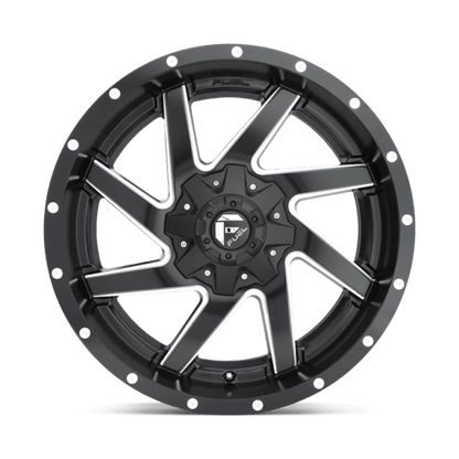 Fuel 1PC D594 RENEGADE MATTE BLACK MILLED