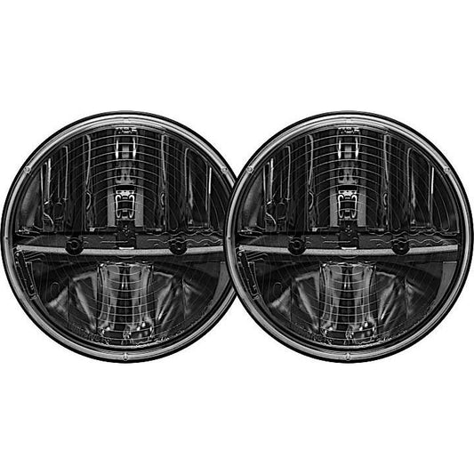 RIGID 7' HEADLIGHT KIT ROUND WITH PWM ADAPTOR PAIR