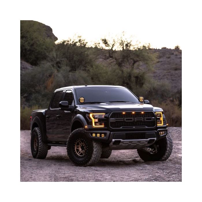 Rigid Lighting  360-SERIES 4 INCH LED OFF-ROAD DRIVE OPTIC WITH RED BACKLIGHT | PAIR | 36116