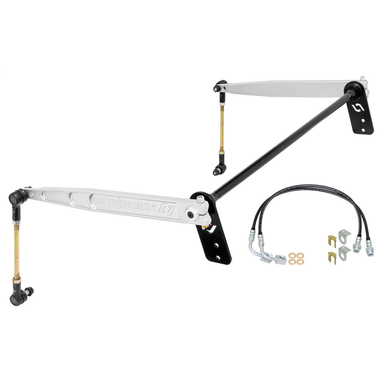 ROCKJOCK 07-18 Wrangler Jk Antirock Rear Sway Bar Kit Bolt-On/Aluminum Arms, 1 In Bar    I RJ-236202-101