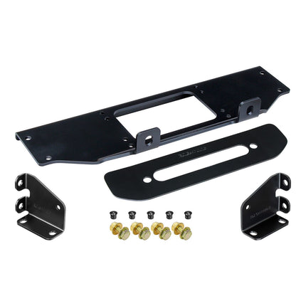 ROCKJOCK 18-C Wrangler/20-C Gladiator Winch Plate Kit For Factory Steel Bumper   I RJ-641100-101