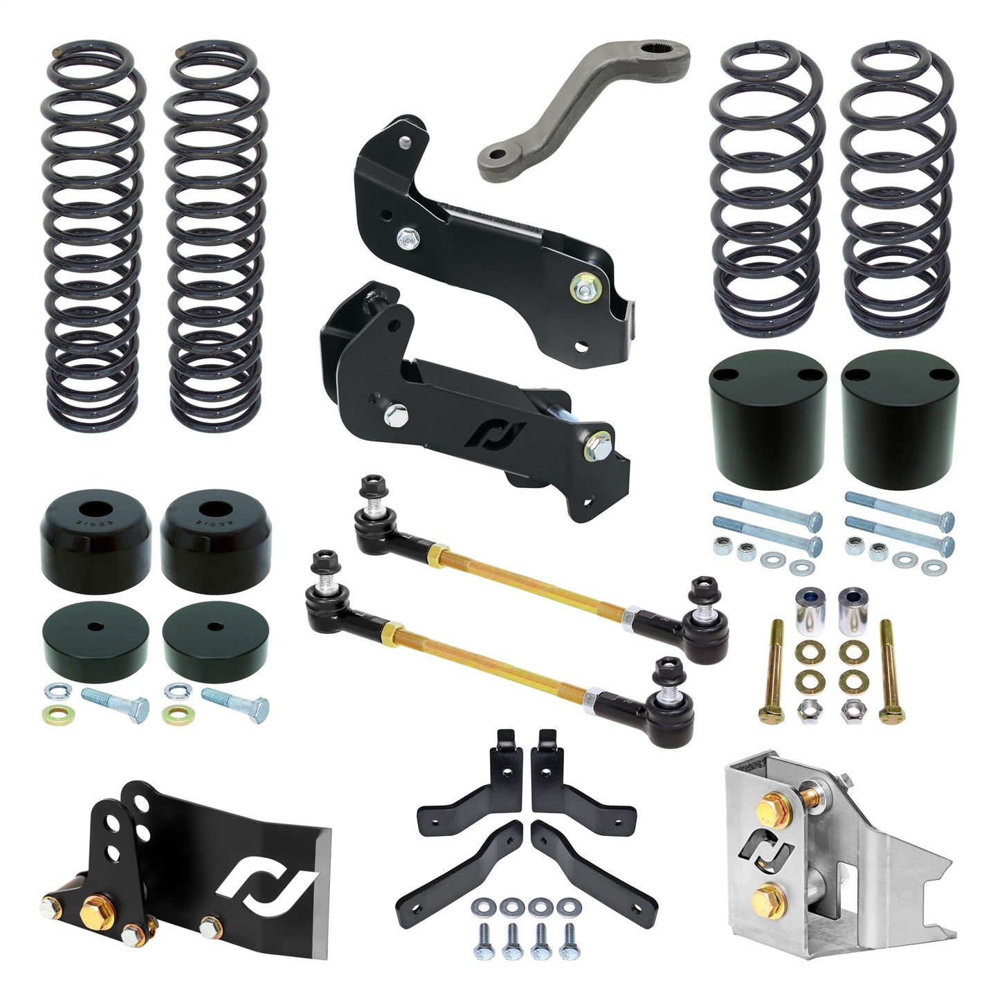 ROCKJOCK Driver Lift Kit For Jk Wrangler(2-Door)4 In. Lift  I RJ-JK2DR0-103