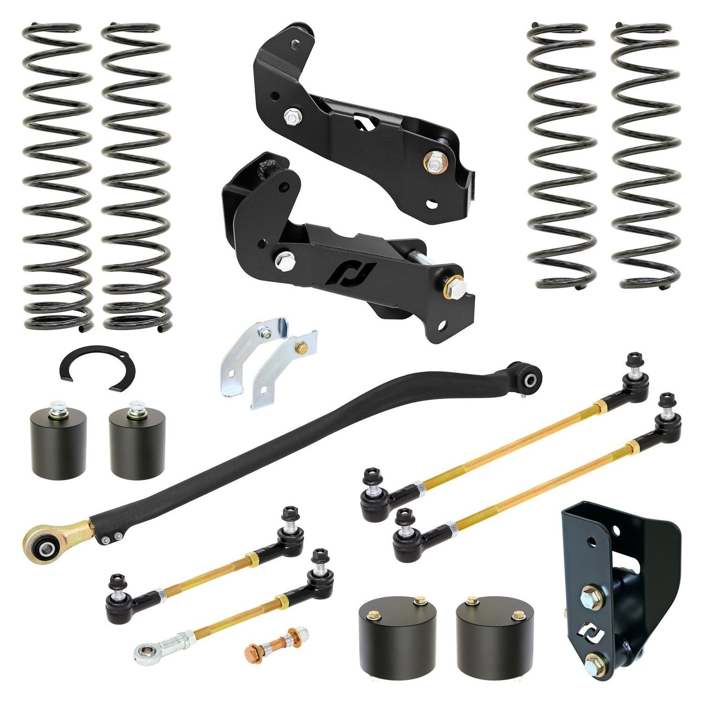 ROCKJOCK 18-C Wrangler Wrangler 4Xe Hybrid, 3.5 In. Lift Driver Lift Kit   I RJ-JL4XE0-103