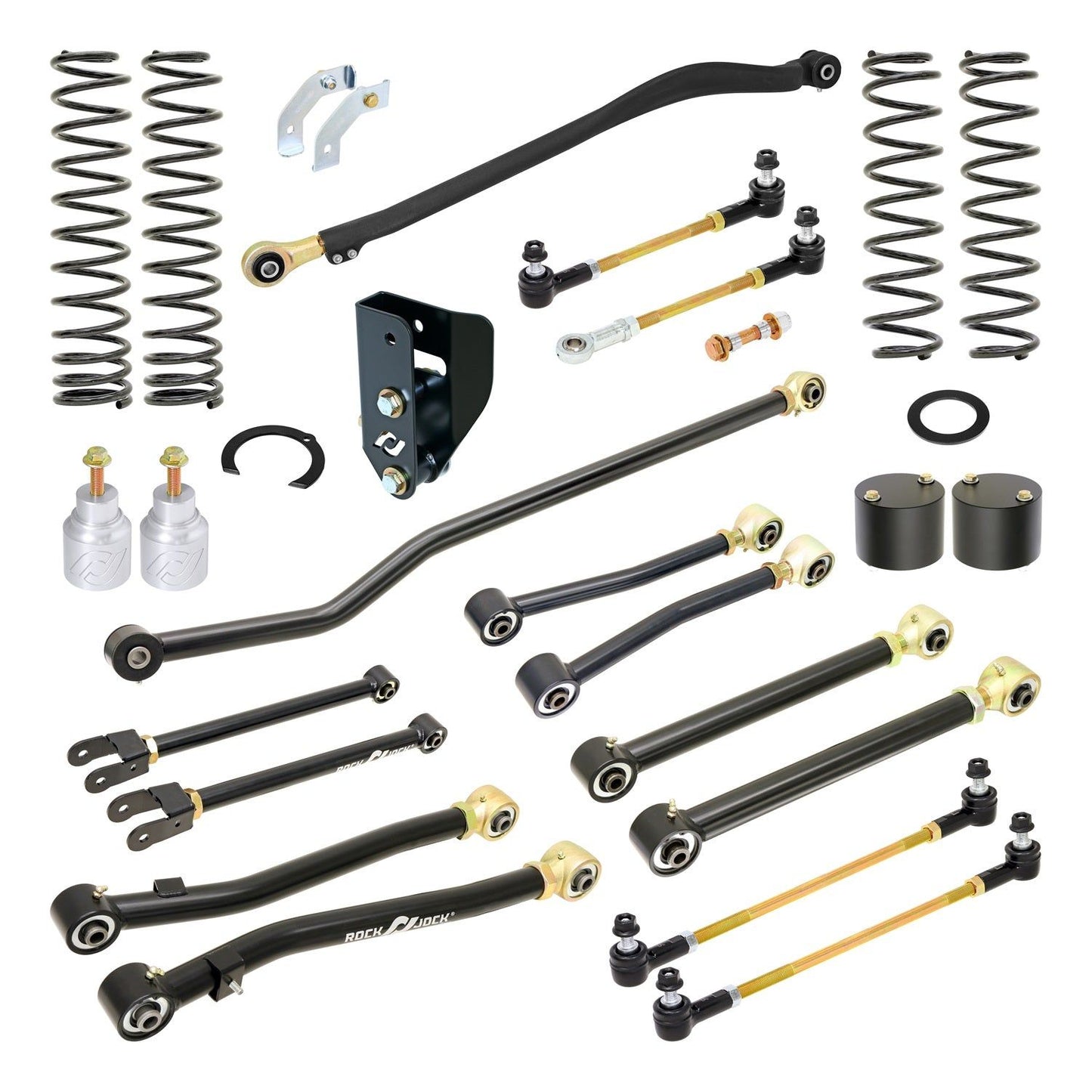 ROCKJOCK 20-C Wrangler Diesel Pro Edition Johnny Joint Suspension System 3.5 In LiftI RJ-JLD001-101