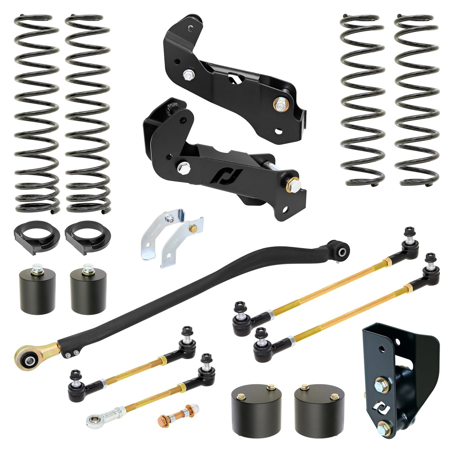 ROCKJOCK 18-C Wrangler Gas V6 Driver Lift Kit 3.5 In. Lift  I RJ-JLG000-103