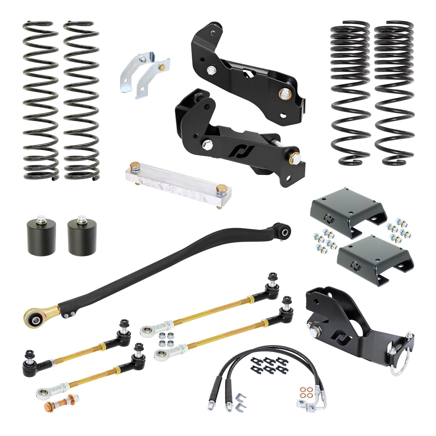ROCKJOCK 20-C Gladitor Gas V6 Driver Lift Kit 3.5 In. Lift  I RJ-JTG000-103