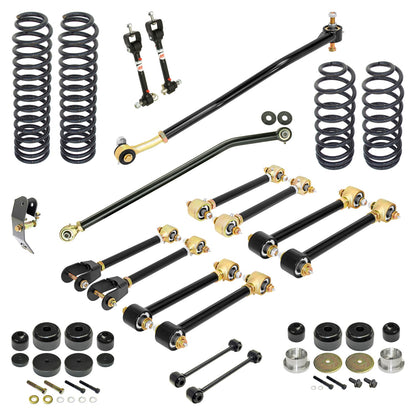 ROCKJOCK 04-06 Wrangler Pro Edition Johnny Joint Suspension System 4 In. Lift    I RJ-LJ0001-101