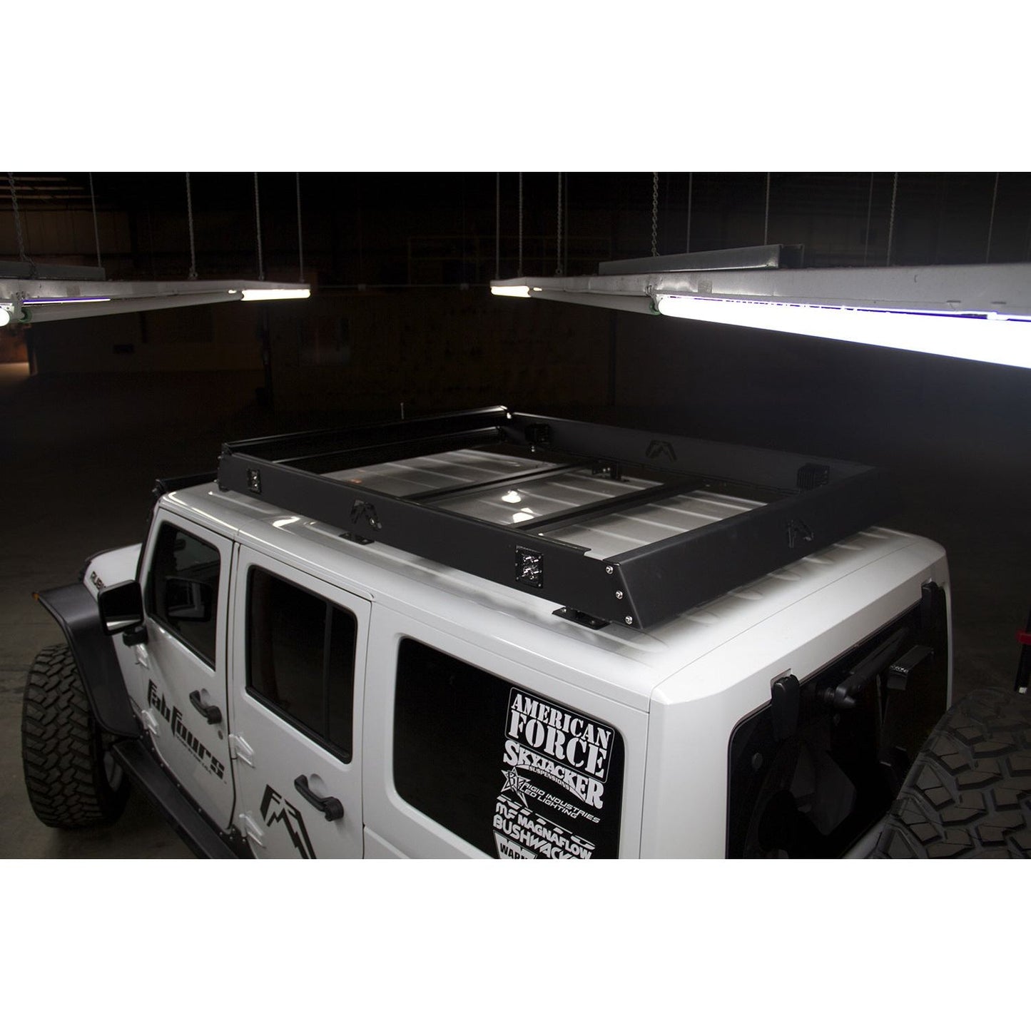 Fab Fours Roof Rack Powder Coated 72 in. Fits All Truck/SUV/Jeep Models l RR72-1