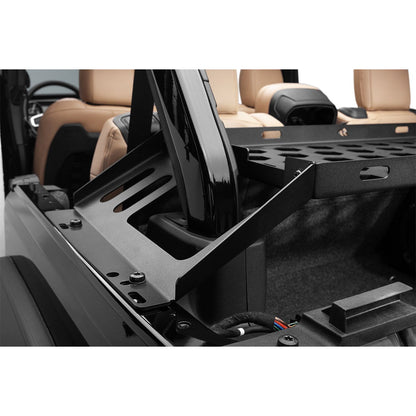 RUGGED RIDGE | 13551.41 | 07-C Jeep Wrangler Jk/Jl 4 Dr Interior Storage Rack Black