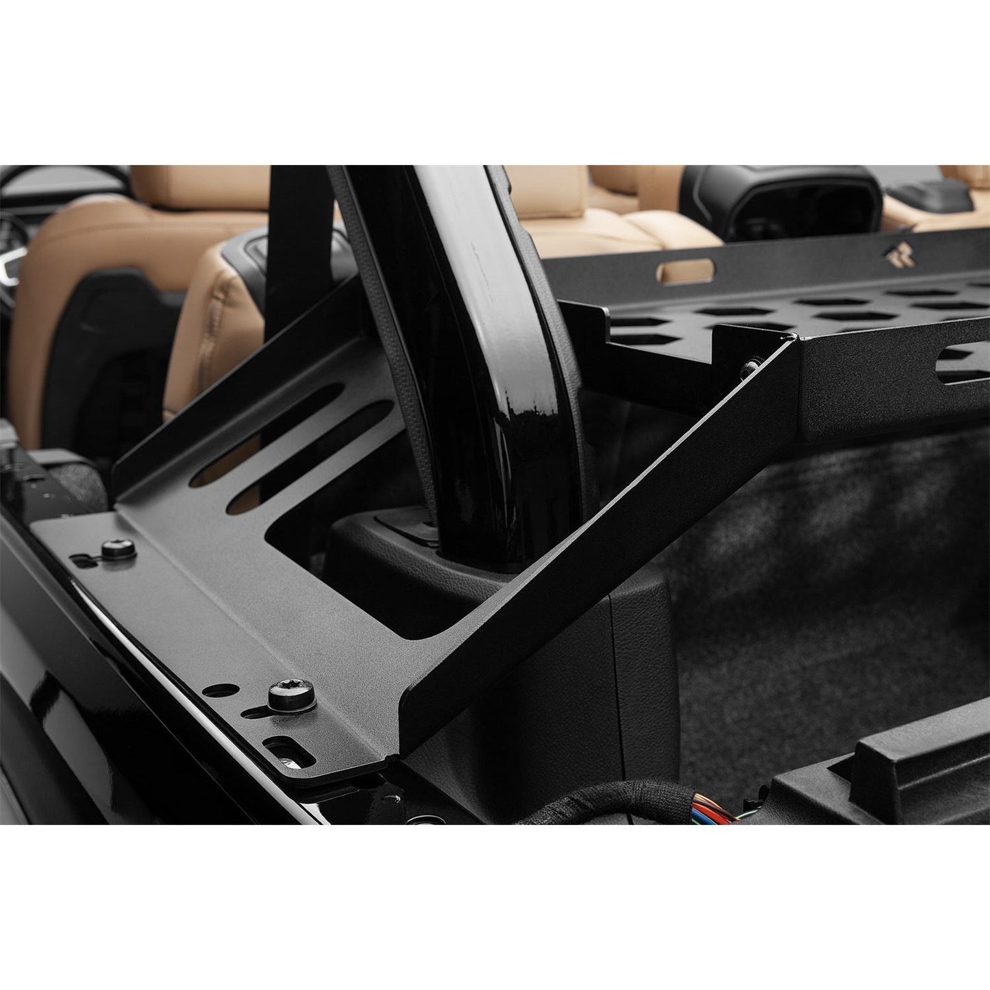 RUGGED RIDGE | 13551.41 | 07-C Jeep Wrangler Jk/Jl 4 Dr Interior Storage Rack Black