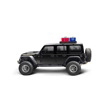 RUGGED RIDGE | 11703.05 | 18-C Jeep Wrangler Jl/Gladiator Roof Rack W/ Basket Black