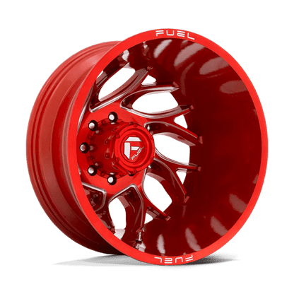 FUEL D742 RUNNER Candy Red Milled