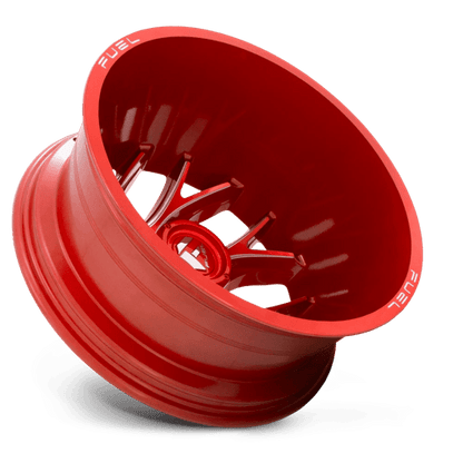 FUEL D742 RUNNER Candy Red Milled