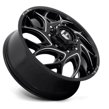 Fuel 1PC D741 RUNNER GLOSS BLACK MILLED