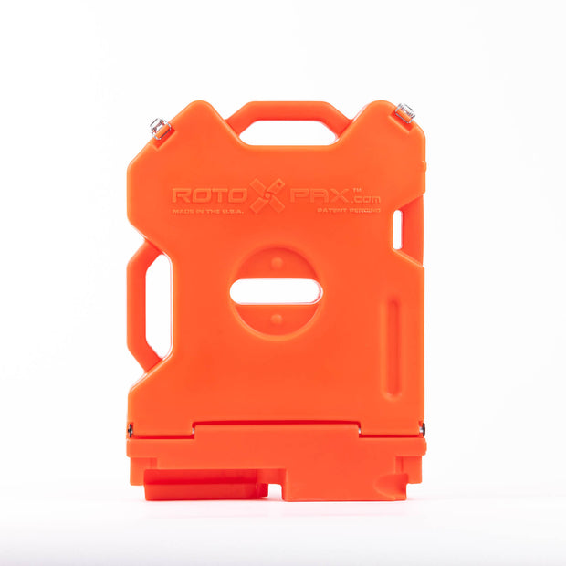 ROTOPAX 2 GALLON EMPTY STORAGE CONTAINER; ORANGE RX-OS