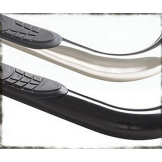 Smittybilt Sure Step Side Bar Black Powder Coat 3 in. No Drill Installation I NN1450-S4B