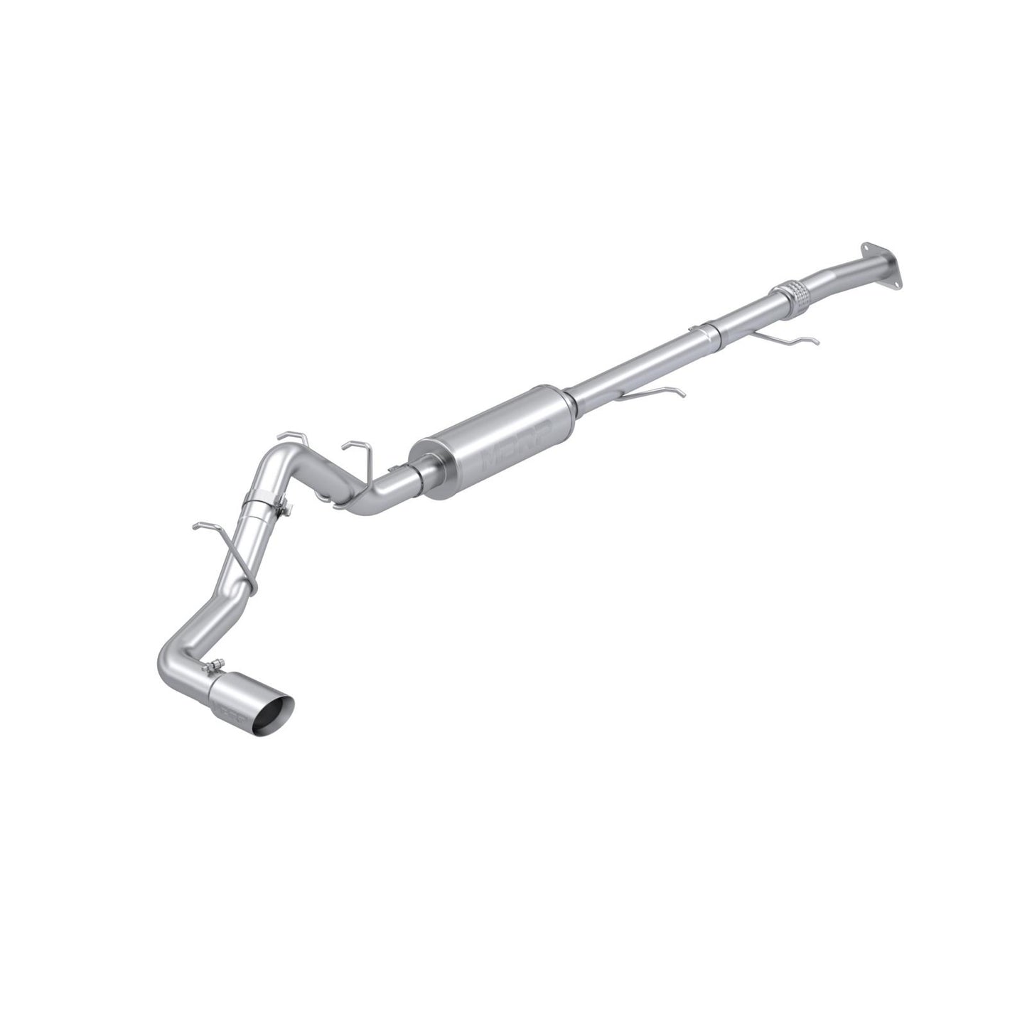 MBRP | 2023-Up Chevrolet/GMC Colorado/Canyon 2.7L T304 Stainless Steel 3 Inch Cat-Back Exhaust Single Side Exit with Tip Armor Pro  | S5015304