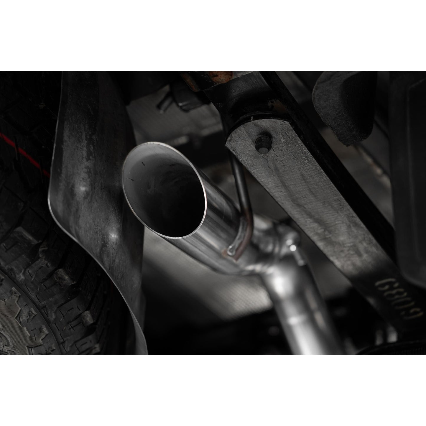 MBRP | 2023-Up Chevrolet/GMC Colorado/Canyon 2.7L Aluminized Steel 3 Inch Cat-Back Exhaust Single High Clearance Rear Exit Armor Lite  | S5017AL