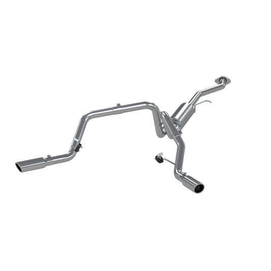 MBRP | Cat Back Exhaust System Dual Split Side T409 Stainless Steel For 03-07 Silverado/Sierra 1500  | S5018409