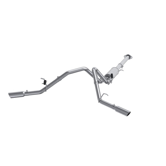 MBRP | 3 Inch Cat Back Exhaust System Dual Split Side Aluminized Steel For 07-08 Silverado/Sierra 1500 Next Gen  | S5038AL