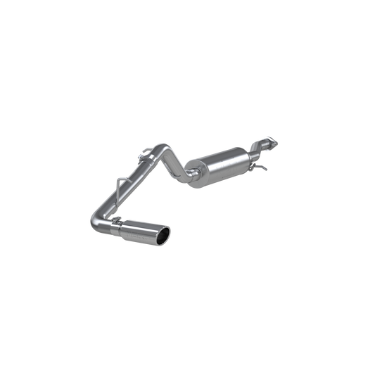 MBRP | Cat Back Exhaust System Single Side 3.5 Inch Tip Aluminized Steel For 04-12 Colorado/Canyon 2.8/2.9/3.5/3.7L Extended Cab/Crew Cab Short Bed  | S5046AL
