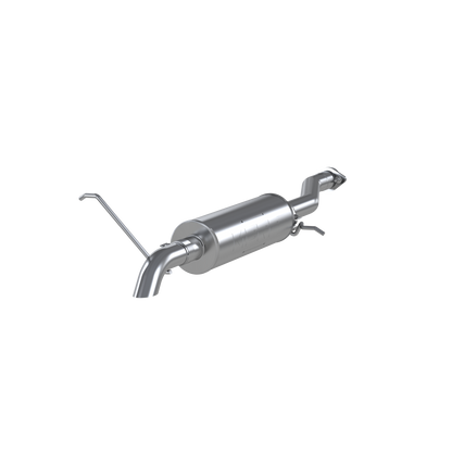 MBRP | 2.5 Inch Cat Back Exhaust System Before Axle Turn Down For 04-12 Colorado/Canyon Extended/Crew Cab Short Bed Aluminized Steel  | S5052AL
