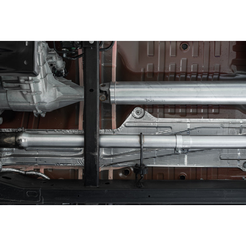 MBRP | 2.5 Inch Cat Back Exhaust System For 19-up Silverado/Sierra 1500 6.2L, 2022 Silverado LTD/ Sierra Limited 6.2L Dual Rear 304 Stainless Steel  | S5065304